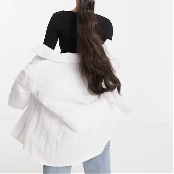 White Fall Shacket/jacket - Picture 3 of 5